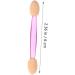SOESFOUFU 50pcs Double Ended Eyeshadow Brush Eyeshadow Sponge Stick Eye Shadow Brush Makeup Pink Plastic - Buy Online on GoSupps.com