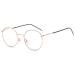 Vevesmundo blue light filter Reading glasses Retro metal nickel glasses nardet glasses Anti flashing glasses reading help glasses women men +1.0 1.5 2.0 2.5 3.5 4.0 1 piece of gold reading glasses 1.5 x