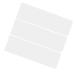 Sewroro Lot de 3 Planches Balayage Transparentes pour Coloration Capillaire Professionnelles Outils L gers de Mise en vidence pour M ches Pr cises Accessoires de Teinture Adapt s
