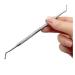 Stainless Steel Double Head Nail Groove Scoop - Nail Cuticle Pedicure Tool - Buy Online on GoSupps.com