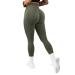 MOSHENGQI Scrunch Butt Leggings for Women Seamless High Waisted Slimming Workout Gym Yoga Pants Medium 58-army Green