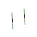 FOMIYES 2pcs Eyeshadow Brush Makeup with Cap Eyebrow Brush Lip Brush Multifunctional Makeup Brush Eyelashes Brush Lip Gross Brush Cosmetic Brush With Hat Travel Concealer Brush 16*0.8cmx2pcs Colorfulx2pcs
