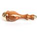 HealthAndWealth Detox Bronze Kansa Wand Body & Foot Massager | 2-in-1 Acupoint Massage Tool w/ Teak Wood Handle - Buy Online on GoSupps.com