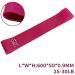 Resistance Loop Bands Workout 5 Levels Band Loop Set for Exercise Fitness Legs Yoga Pilates Strength Training & Physical Therapy - Buy Online on GoSupps.com