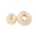 Beige Magic Hair Ring Styler Set - Hot Hair Donut Bun Maker for Women & Girls (1 Tall + 2 Small) - Perfect Curler Accessory - Buy Online on GoSupps.com