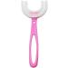 Manual Silicone U-Shape Toothbrush for Kids | Safe Ergonomic Oral Care & Easy-to-Clean Teeth Cleaner - Buy Online on GoSupps.com