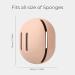 Suatien Sleek Makeup Brush Holder | Waterproof Silicon Pouch | Magnetic Closure Case for Travel | Best Gift & Organizer (Khaki - Buy Online on GoSupps.com