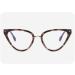 Shop Large Cat-Eye Reading Glasses for Women - UV Protection & Blue Light Blocking - Stylish Tortoiseshell Design - Buy Online on GoSupps.com