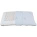 Evergreenweb Memory Foam Couple Pillow with Air Massage - 70x40 cm Neck Support Breathable Silver & Natural Cotton Mite-Active | Perfect for Couples - Buy Online on GoSupps.com