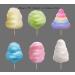 Buy 11 oz Grape & Bubblegum Cotton Candy Sugar Floss | Includes 50 Plastic Printed Bags | Perfect Cotton Candy Supplies - Buy Online on GoSupps.com