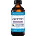 The Vitamin Shoppe Liquid Iron BlackBerry Vanilla Flavored Easily Absorbed Non Constipating Energy Production Immune Support (8 Fluid Ounces Liquid)