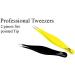 Precision Pointed Tweezers Set for Women - Fine Tip Ingrown Hair Remover Kit for Chin & Facial Hair - Stainless Steel Tweezers for Precise Hair Removal - Buy Online on GoSupps.com