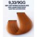 JKS CT-9GG Very Light Intense Golden Blonde Hair Color - 9.33 - Buy Online on GoSupps.com