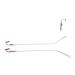 Jingyun 1 Pair Metal Eyeglasses Replacement Glasses Spare Eyeglass Frames Temple Glasses Arms Legs for Adults No Card Slot-K05