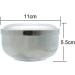 Lasersm Stainless Steel Shaving Soap Bowl with Lid - 1 Piece 4.33 x 2.16 Inches Perfect for Men s Razor Foam & Cream - Buy Online on GoSupps.com