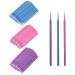 Shintop 300pcs Micro Applicator Brushes for Eyelash Extension and Makeup - Disposable, Multi-colored 300 Count - Oral and Dental - Purple, Blue, Pink - Buy Online on GoSupps.com