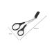 Craft Scissors Women Eyebrow Trimmer Scissors Comb Eyelash Hair Removal Grooming Cutter Shaping Hand Tools Scissors - Buy Online on GoSupps.com