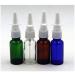 Nasal Spray Bottles 10ml - Refillable Glass Fine Mist Atomizer for Makeup Water & Travel - Blue Brown Green - Buy Online on GoSupps.com