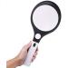 Handheld Reading Magnifier Magnifying Mirror Magnifying Glass Reading Handheld Illuminated Magnifier Document Magnifying Glass Magnifying Glass with Light Used for Reading