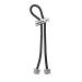 Pulleez Ponytail Holder  Silver Knot Metal Charm - Non-slip Black Elastic Hair Tie/Hair Jewelry   Adjustable  For Thick and Thin Hair  No Hair Breakage or Bumps  1pc