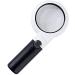 Magnifying Glass 5X 20X Handheld Illumination Magnifier with 11 LED Light HD Lens Magnifier