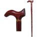 Wooden Walking Stick Solid Cane Disabled& Elderly Lightweight Non- Slip Solid Wood Canes Men& Women Hiking Wood Walking Sticks Mountaineering Crutch Red Wine 88Cm - Buy Online on GoSupps.com