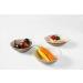 Charity Leaf Disposable Palm Leaf 3.5" Round Mini Bowl (25 pcs) Dipping Bowls | Bamboo Like| All Natural and Biodegradable | Charcuterie Boards  BBQs  and Parties 3.5" Round Bowls (25 pcs) - Buy Online on GoSupps.com