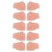 allesoky Bunion Corrector Toe Alignment Tool - Soft Gel Toe Separators for Foot Pain Relief Toe Straightener Pads & Forefoot Support - 5 Pairs
