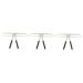 FOMIYES 3pcs Three-point Balance Positioning Kit T Tool Kits Eyebrow Stencil Kit Eyebrow Card Eyebrow Shape 1 count (Pack of 1) As Shownx3pcs