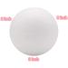 Fworld 8 Foam Ball for Painting, Sculpting, Modeling - 1 Piece | Ideal for School Holiday Projects - Buy Online on GoSupps.com