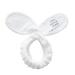 Spa Facial Headband 2 Pack - Rabbit Ear Design for Makeup and Shower - Adjustable Towels for Facial Treatment - White and Pink - Buy Online on GoSupps.com