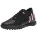 adidas Unisex Edge.3 Turf Soccer Shoe 9 Core Black/White/Vivid Red
