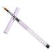 Uddiee Diamond Line Ombre Brush I for color gradients and baby boomers I Nail art comb brush with rhinestones in the handle