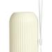 Buy Jectse Travel Toothbrush Case - Portable Striped Mouth Cleaning Cup & Toothpaste Storage Box (White) - Ideal for International Travel - Buy Online on GoSupps.com