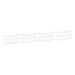 12 Pairs Anti Slip Stickers for High Heels Anti Inserts for Sandals Insoles Anti-wear Foot Stickers Female High-Heeled Insole Half Size Sticker Heel Grips Liner White Gel Material