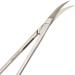 Premium Sickle-Shaped Curved Scissors - Stainless Steel for Precision Cutting | International Shipping Available - Buy Online on GoSupps.com