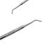Stainless Steel Double Head Nail Groove Scoop - Nail Cuticle Pedicure Tool - Buy Online on GoSupps.com