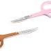Buy TARVIT Cute Animal Ears Stainless Steel Eyebrow Scissors - 1pc Makeup Beauty Tool for Perfect Eyebrows (Brown 16x4.5cm) - International Shipping Available - Buy Online on GoSupps.com