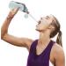 Mobico 250ml Clear Drinking Bottle - Ideal for Jogging Running Hiking & Outdoor Sports - Clip-On Water Bottle for Fitness - Buy Online on GoSupps.com