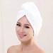 Microfiber Dry Hair Cap - Super Absorbent Quick-Dry Towel Hat for Women - Blue Bathroom Accessory - Buy Online on GoSupps.com