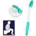 Bottom Wiper Long Handle Reach Comfort Self-Wipe Bathroom Toileting Aid Bottom Wiper Holder Toilet Paper Tissue Grip Self Wipe Aid Helper - Buy Online on GoSupps.com