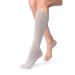 JOBST  FarrowHybrid ADIW 20-30 mmHg Knee High Wide Foot Compression Liner Taupe / Large / Closed Toe
