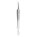 Baluue 3pcs Clip Pimple Extractor Kit Whitehead Removal Tool Pimple Tool Silver Stainless Steel