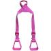 Showman Pink Nylon Adjustable Buddy Stirrups - Heavy Duty Horse Riding Equipment - Buy Online on GoSupps.com