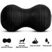 Professional Vibrating Peanut Massage Ball - Deep Tissue Trigger Point Therapy - Cordless Handheld Massager - 4 Intensity Levels - Black - Buy Online on GoSupps.com