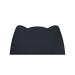 Ohmo bowl pad for small dogs and cats base for cat bar non -slip feed pad made of silicone waterproof black 52x30cm 5 black