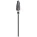 Obahdirry Conical Hard Electric Nail File Drill Bit Coarse and Hard Nail Tungsten Steel Polishing Head Multi-Tooth Green silver & green