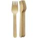 Wooden Forks - Packs of 100. Biodegradable. Eco-Friendly Item. Perfect for Parties BBQ Family Events and just About Anything Else. - Buy Online on GoSupps.com