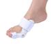 Beeiee Bunion Corrector for Women and Men - Toe Correction Foot Care Device - Orthotic Toe Separators and Straightener - 1 Pair White (Size M) - Buy Online on GoSupps.com