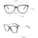 Oversized Clear Vision Blue Light Blocking Reading Glasses | Stylish +0.00 Computer Readers with Sturdy Flat Light Mirror - Shop Internationally - Buy Online on GoSupps.com